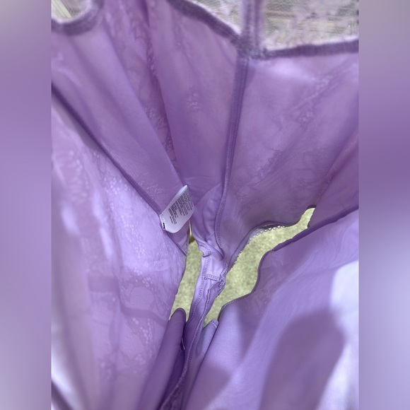 Coquette Lavender Lace Romper – Urban Outfitters NWT Babydoll Corset Sheer S - Picture 9 of 10